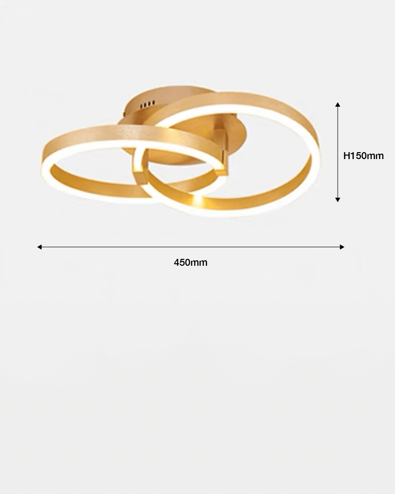 GIULIA ROSA-S 9178-2 Lampadario LED a Soffitto SMART Immagine secondaria del prodotto