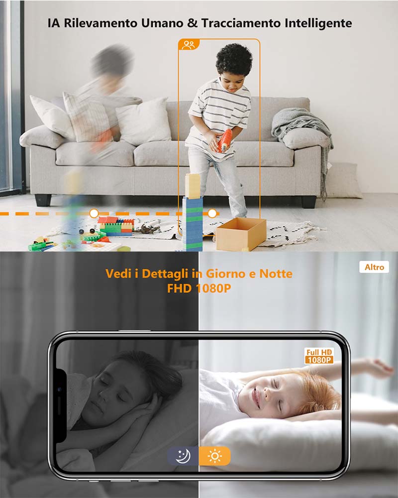 Telecamera WIFI  Wiby JS-161 Immagine secondaria del prodotto