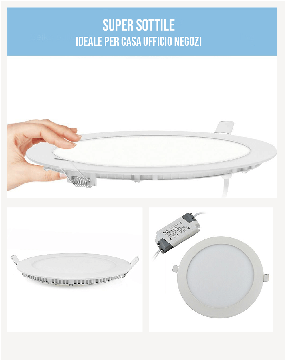 LED PANEL LIGHT ROTONDO