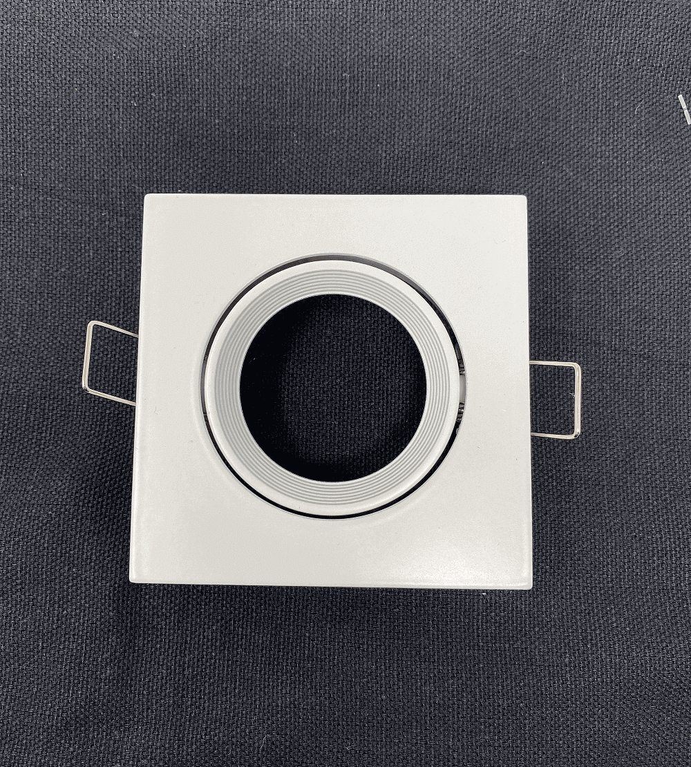 GHIERA QUADRATA BIANCA ORIENTABILE Immagine principale del prodotto