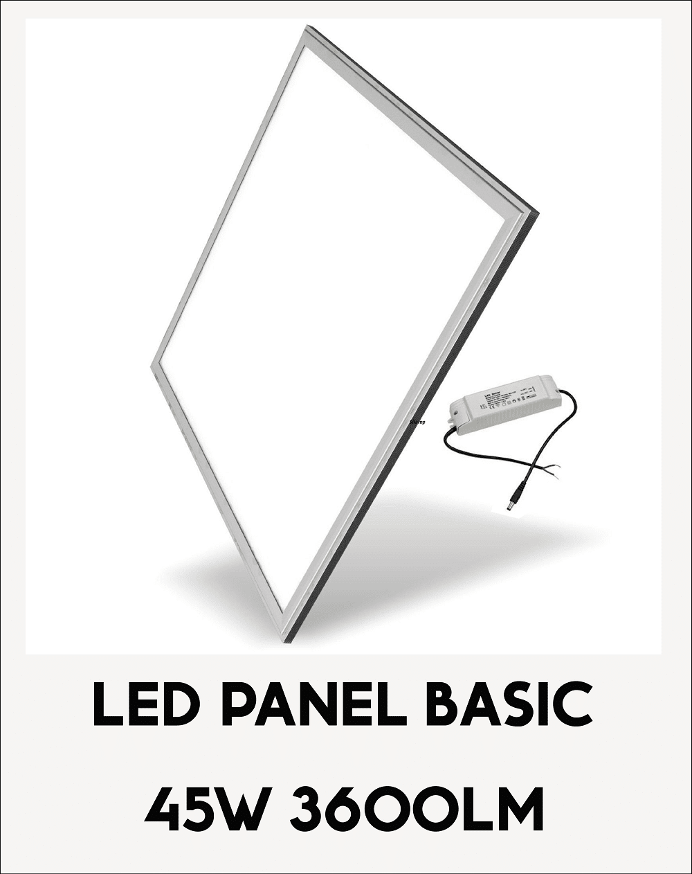 PANNELLO LED QUADRATO 45W BASIC