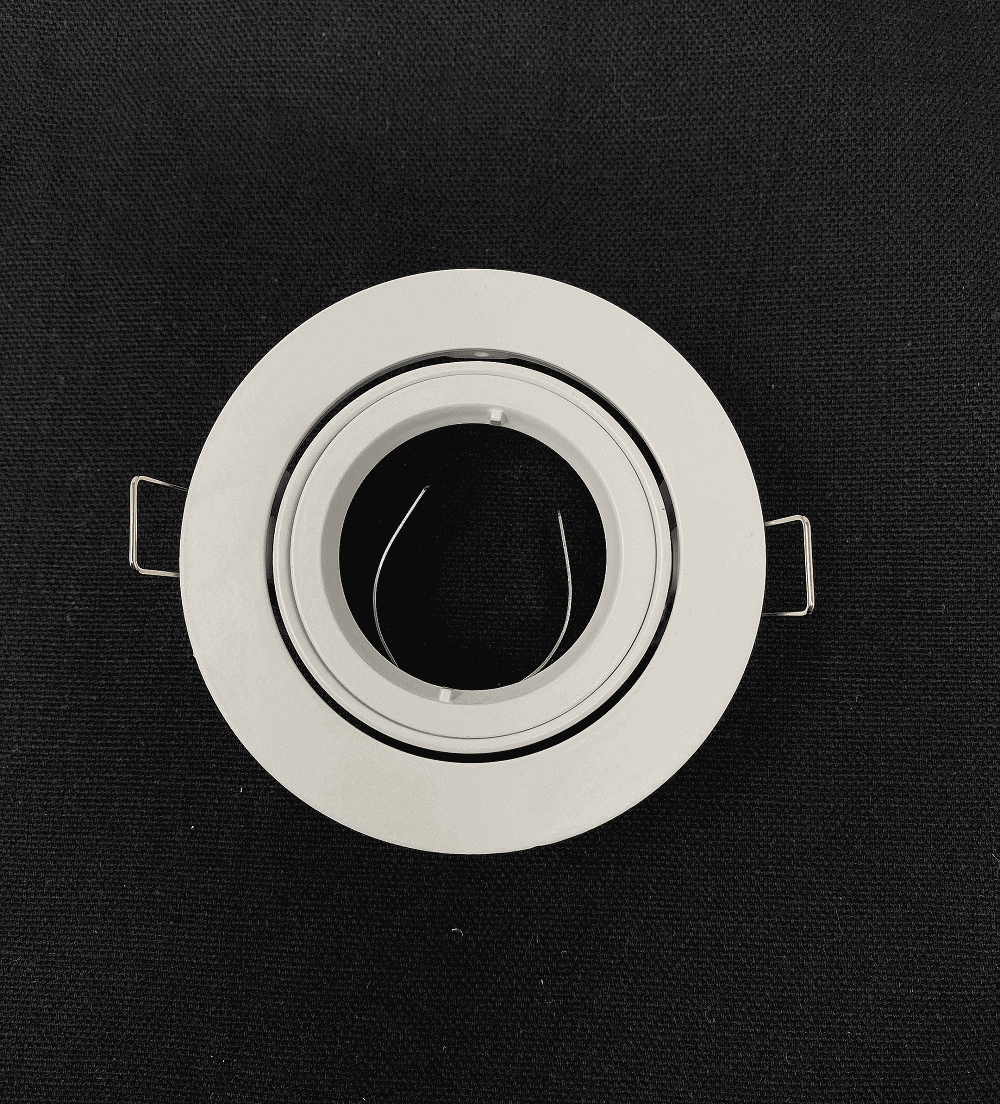 GHIERA ROTONDA BIANCA ORIENTABILE