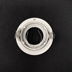 GHIERA ROTONDA BIANCA ORIENTABILE