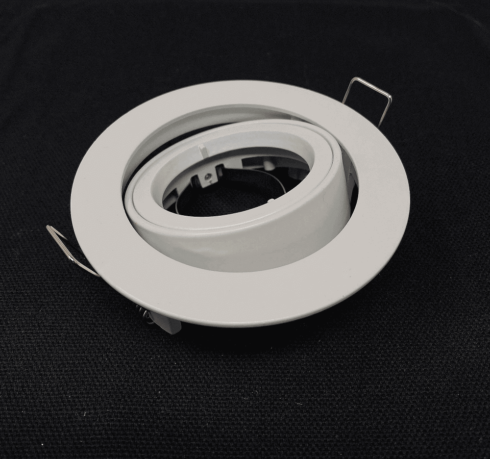 GHIERA ROTONDA BIANCA ORIENTABILE