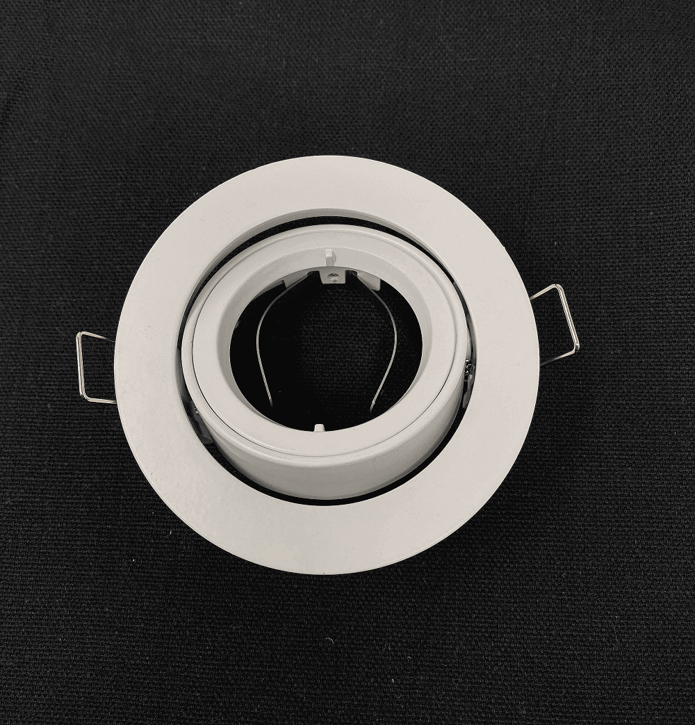 GHIERA ROTONDA BIANCA ORIENTABILE