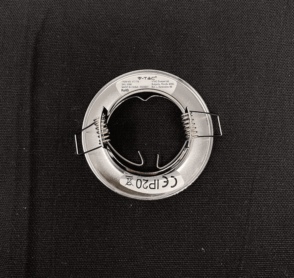 GHIERA ROTONDA CROMATA (BOX 2 PZ) Immagine secondaria del prodotto