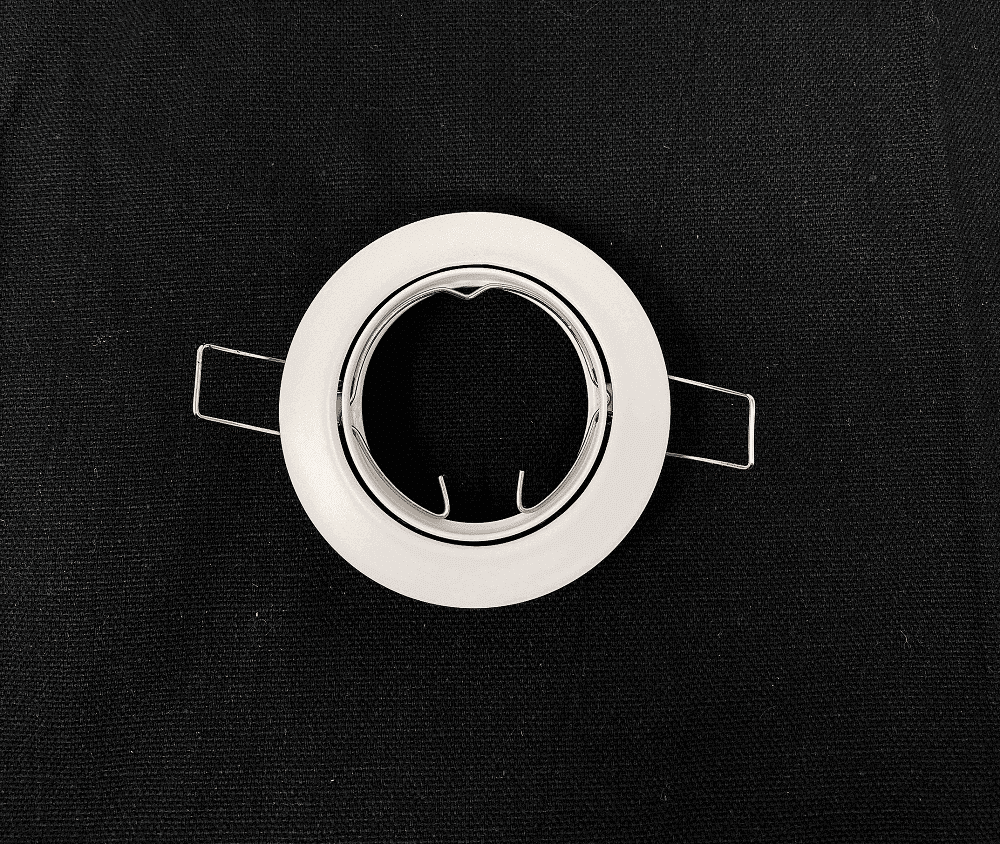 GHIERA ROTONDA BIANCA ORIENTABILE