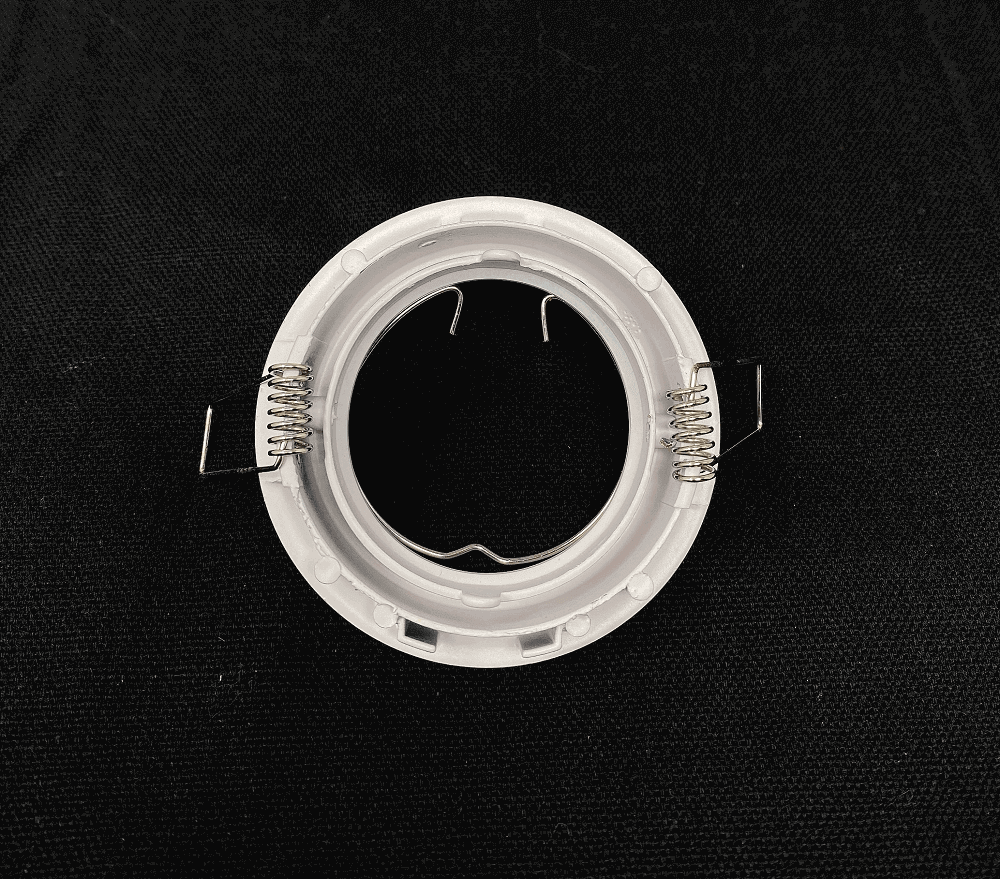 GHIERA ROTONDA BIANCA ORIENTABILE Immagine secondaria del prodotto