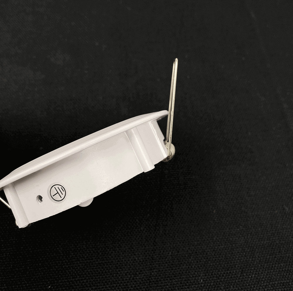 GHIERA ROTONDA BIANCA ORIENTABILE