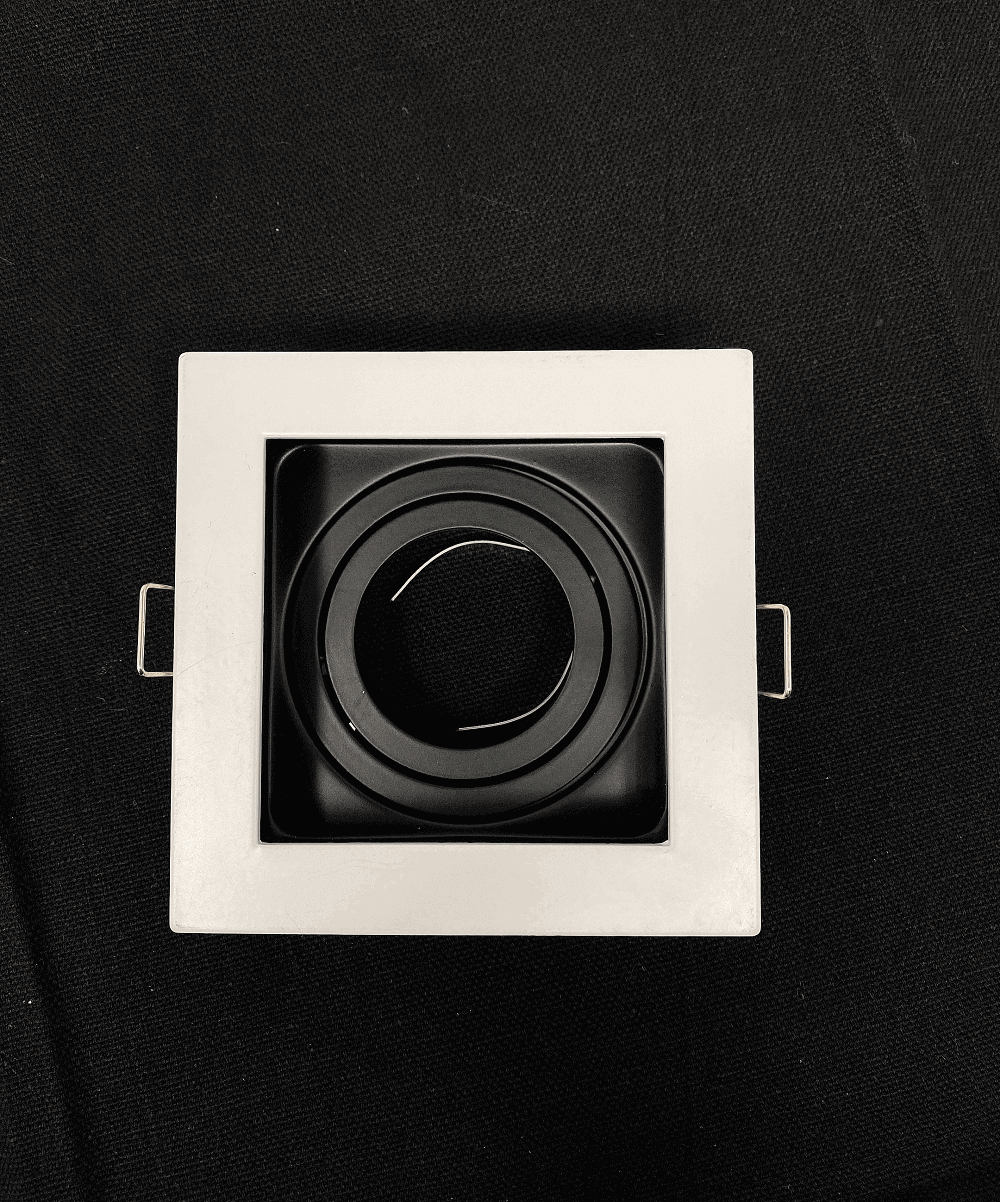 GHIERA QUADRATA BIANCA ORIENTABILE Immagine principale del prodotto