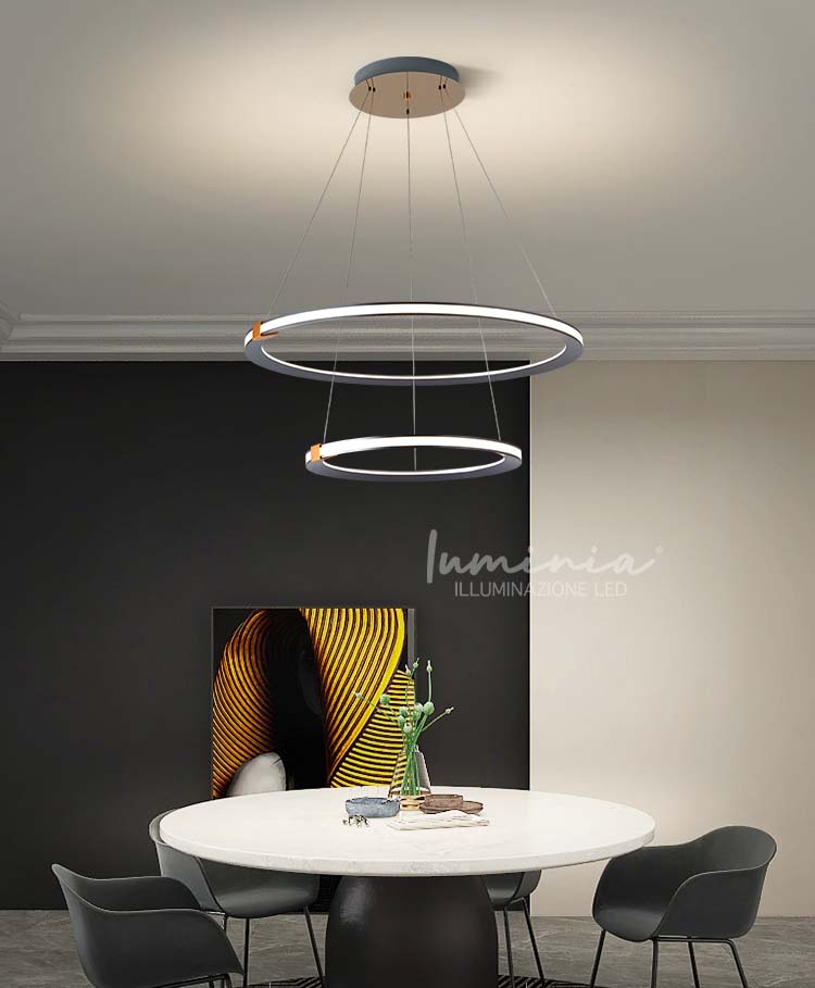 Giulia 9225-6 Lampadario LED a Sospensione SMART
