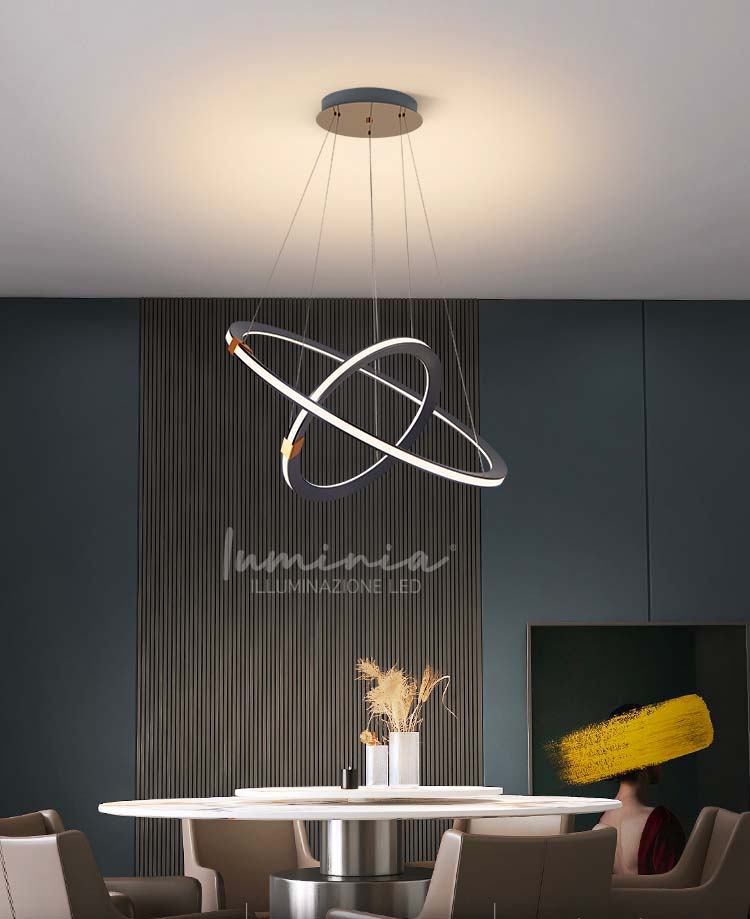 Giulia 9225-6 Lampadario LED a Sospensione SMART Immagine principale del prodotto