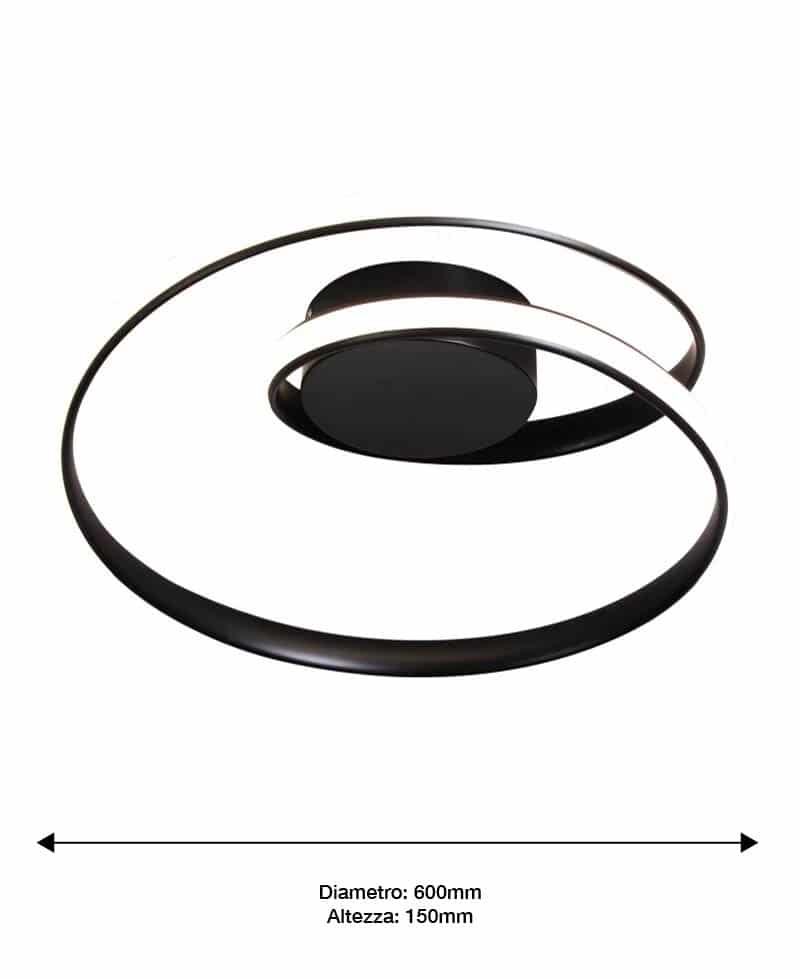 GIULIA VENTO 9277 Lampadario LED a Soffitto SMART