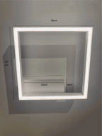 Applique LED Giulia 9253 illuminazione a Parete