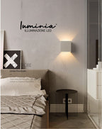 APPLIQUE CUBO BIANCO