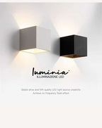 APPLIQUE CUBO BIANCO