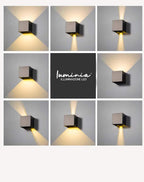 APPLIQUE CUBO BIANCO