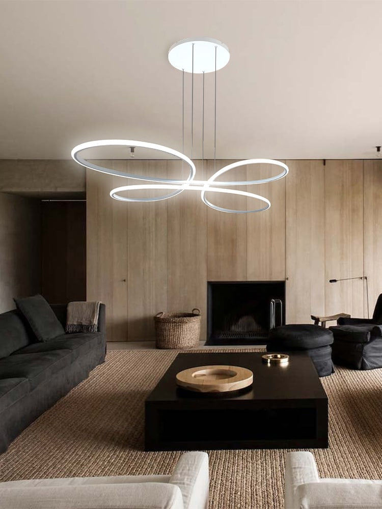 Lampadario LED a sospensione Fiore 6810-4 on Controller e APP 180cm 80w Immagine principale del prodotto