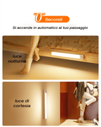 LUCE LED ARMADIO RICARICABILE