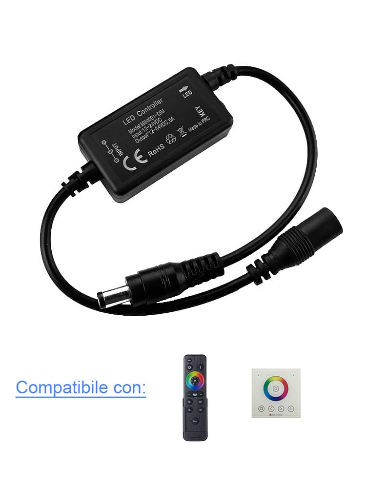 LED Color Temperature Controller Mini001-RGB