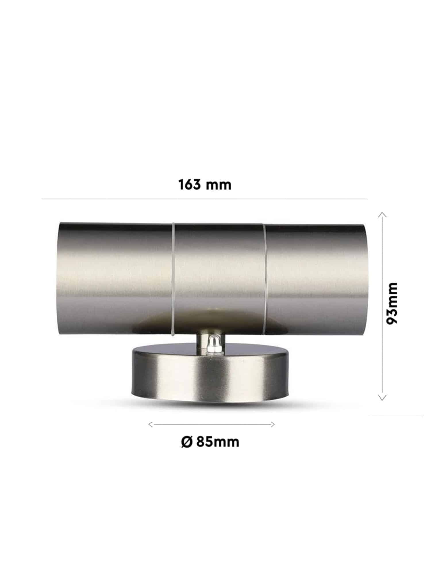Applique IP44 Doppia Luce GU10
