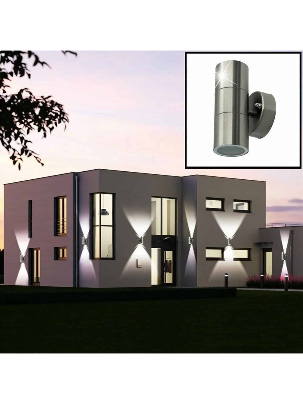 Applique IP44 Doppia Luce GU10