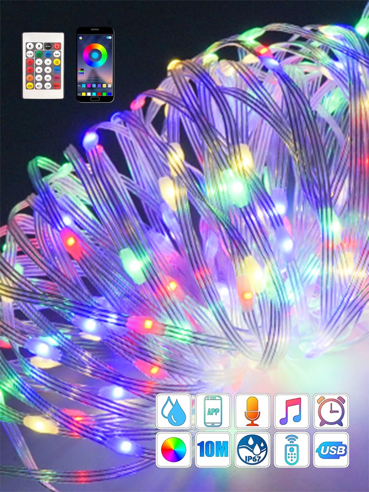 Striscia Led RGB Digitale LED con Controller e APP 10Metri Immagine secondaria del prodotto