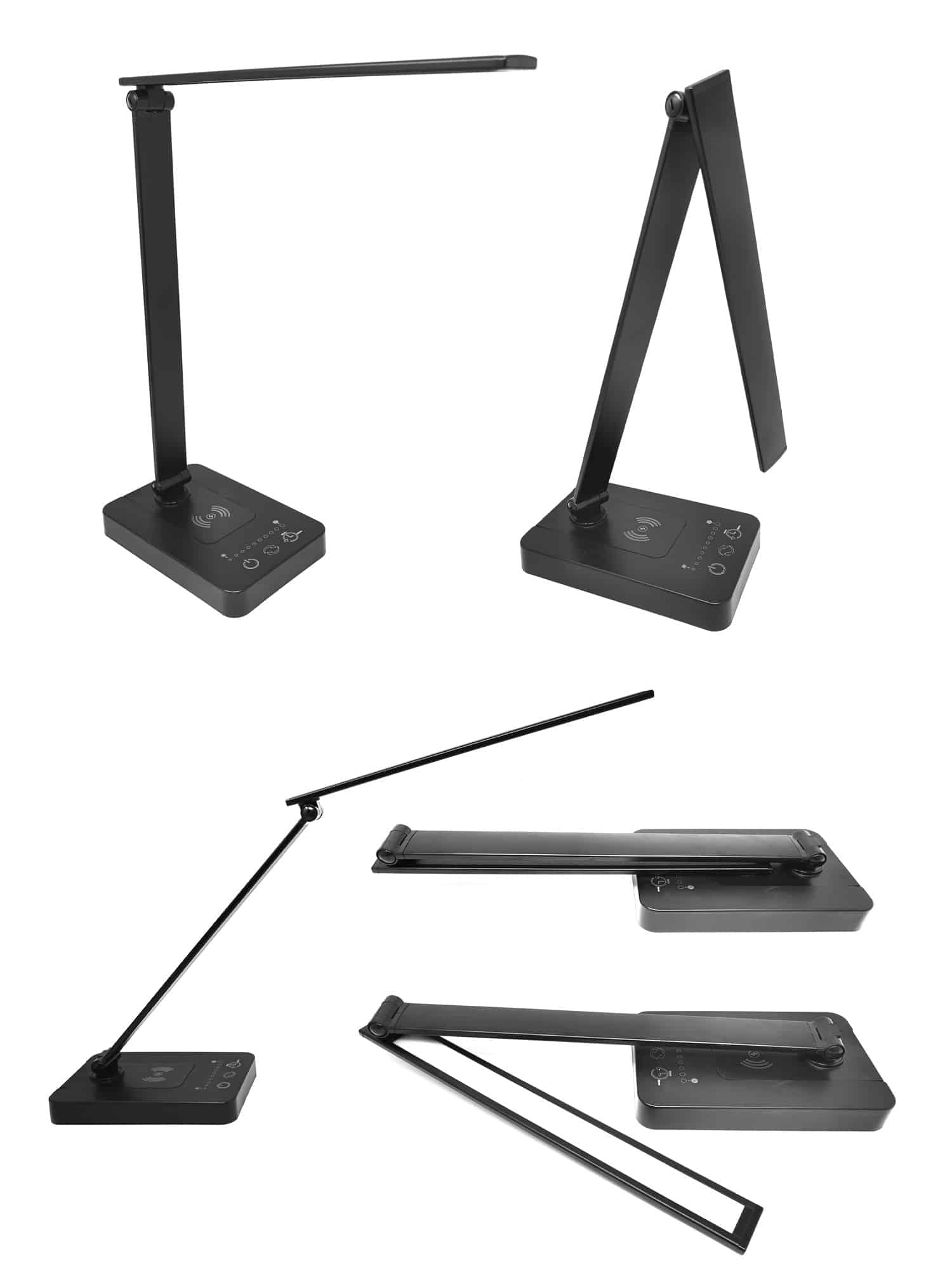 Lampada da Scrivania LED con Ricarica Wireless Protegge L'occhio 6.5w Immagine secondaria del prodotto