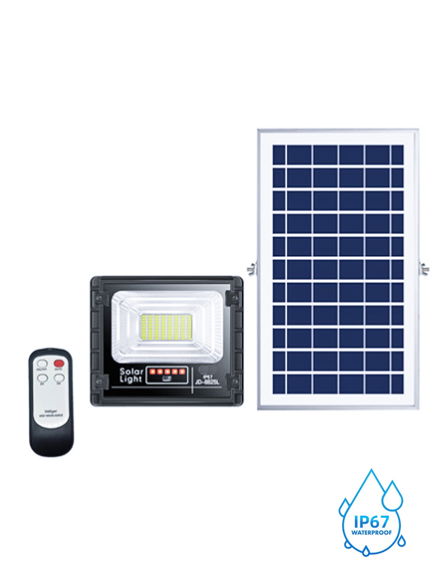 Faretto led esterno con pannello solare Immagine principale del prodotto